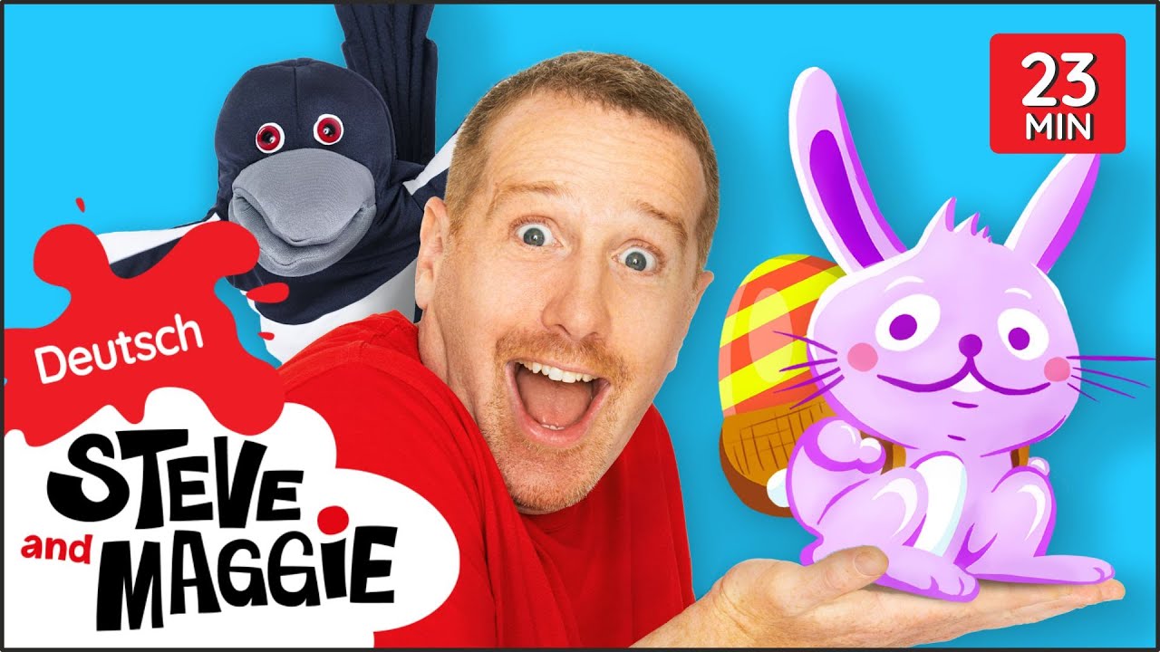 Steve und Maggies Ostern Ostereiersuche Überraschung + MEHR für Kids von Steve und Maggie Deutsch