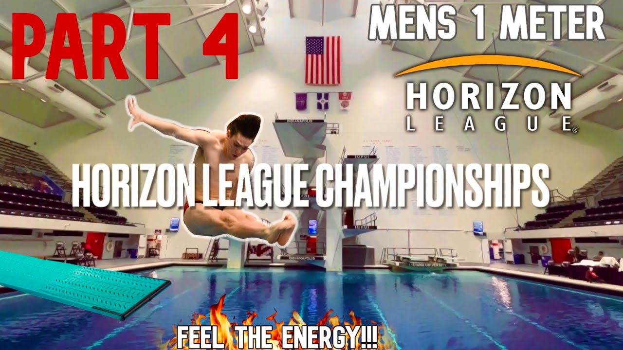 Horizon League Championships 2023 - PART 4 - My Main Event! 1m Diving! It’s Getting Close!