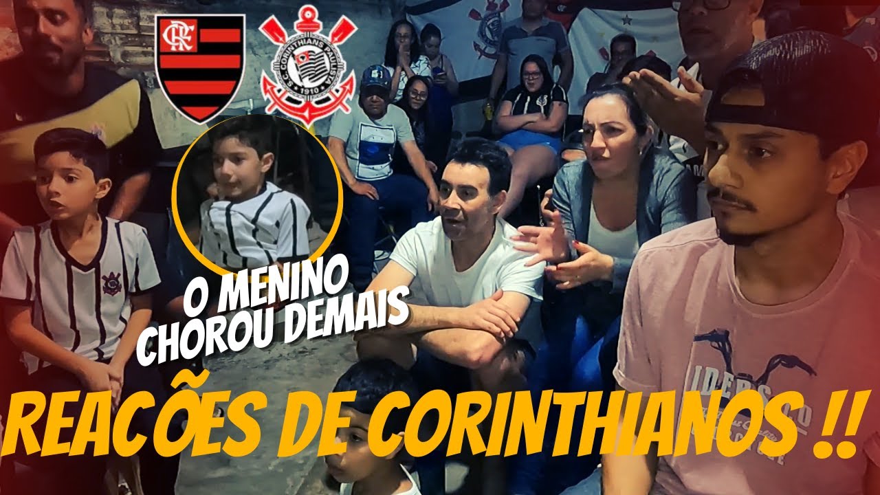 React Flamengo 1 (6) x (5) 1 Corinthians / Flamengo Tetra Campeão da Copa do Brasil