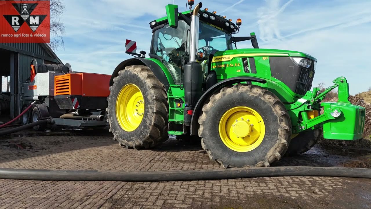 sleepslang bemesten met loonbedrijf Rauw in Rhenen