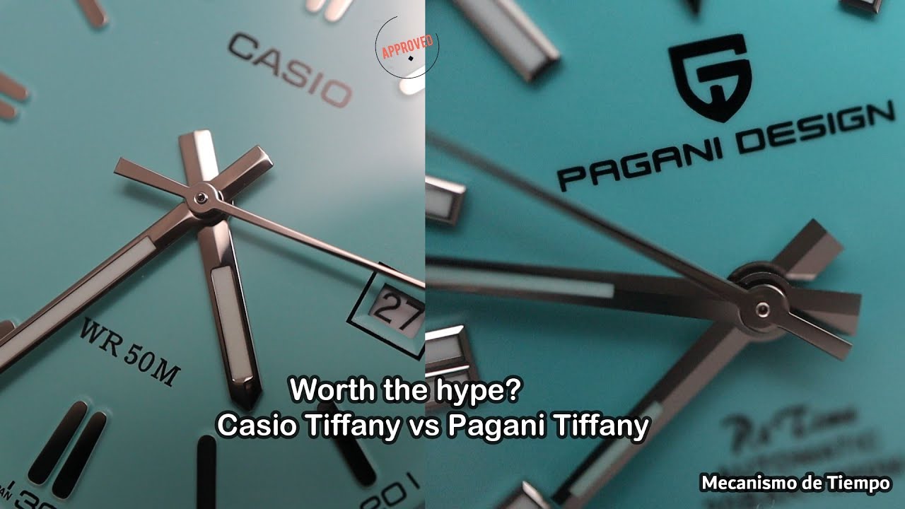 El hype del momento, Casio Tiffany vs Pagani Tiffany ¿Cuál es mejor? #tiffany #casio #pagani #hype