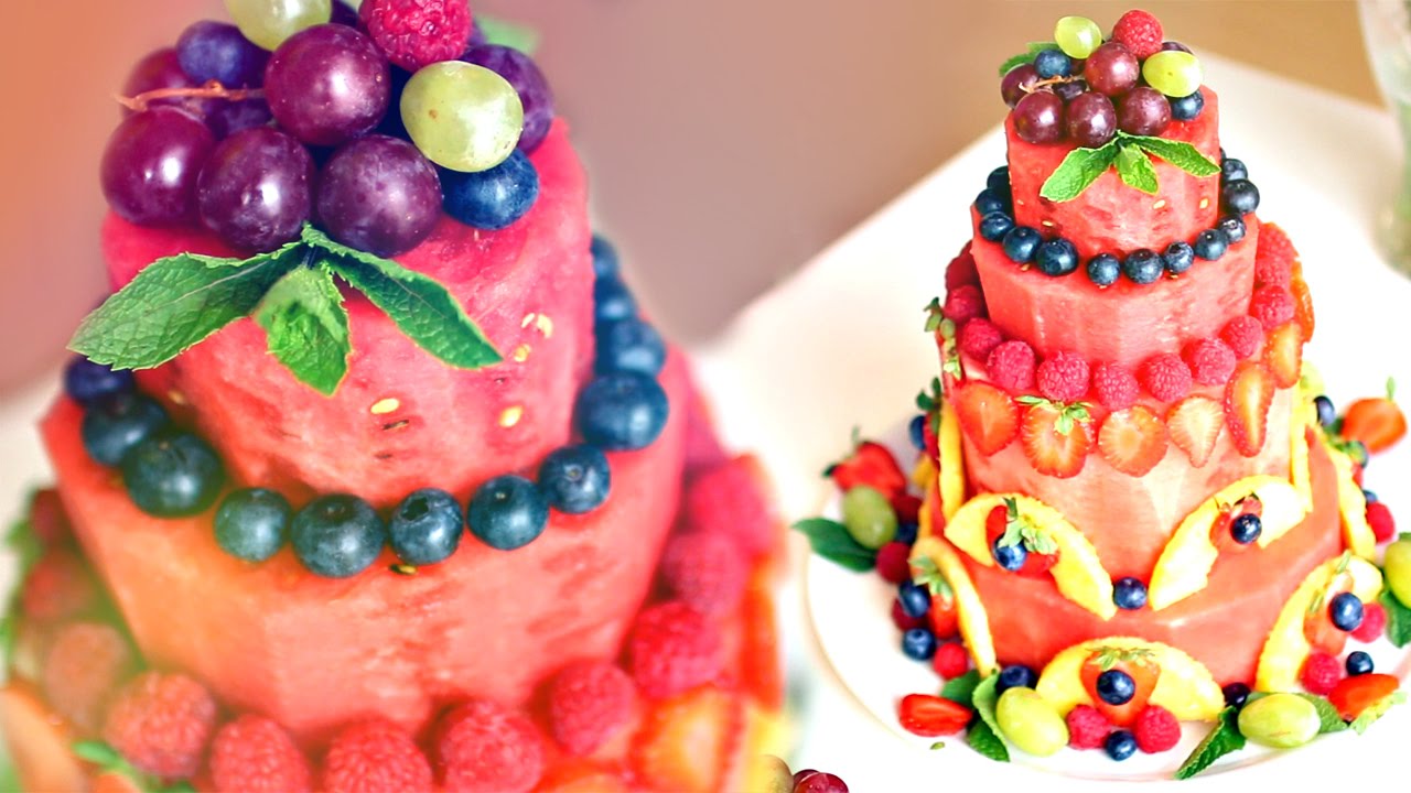 ГОТОВИМ ТОРТ ИЗ АРБУЗА | HOW TO MAKE WATERMELON CAKE | SWEET HOME