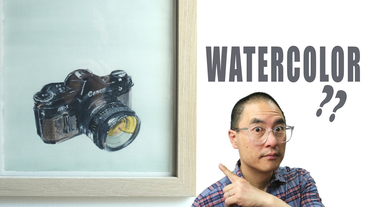 Canon AE-1 Painting | Lifting & Fine Details