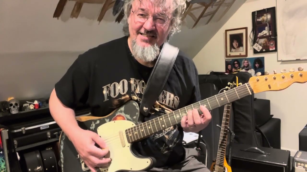 Apollo B&G Bender installed on a Joe Strummer Tele Demo
