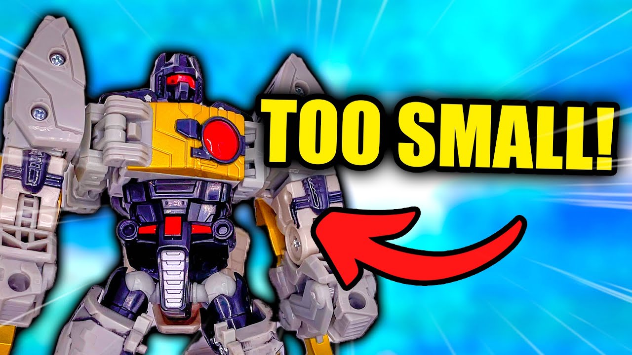 A SURPRISINGLY SMALL Grimlock figure - Transformers Classics Grimlock