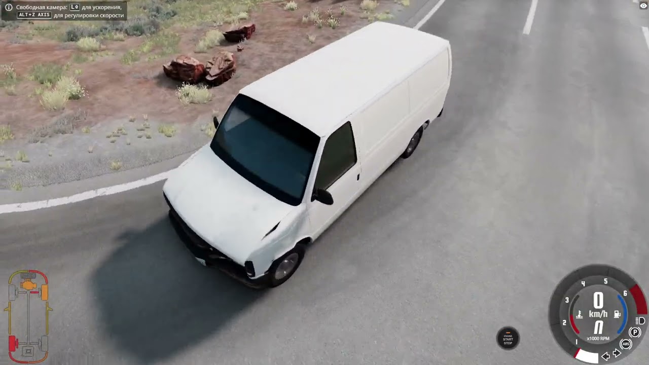 BeamNG But The Traffic Is CRAZY Like Me