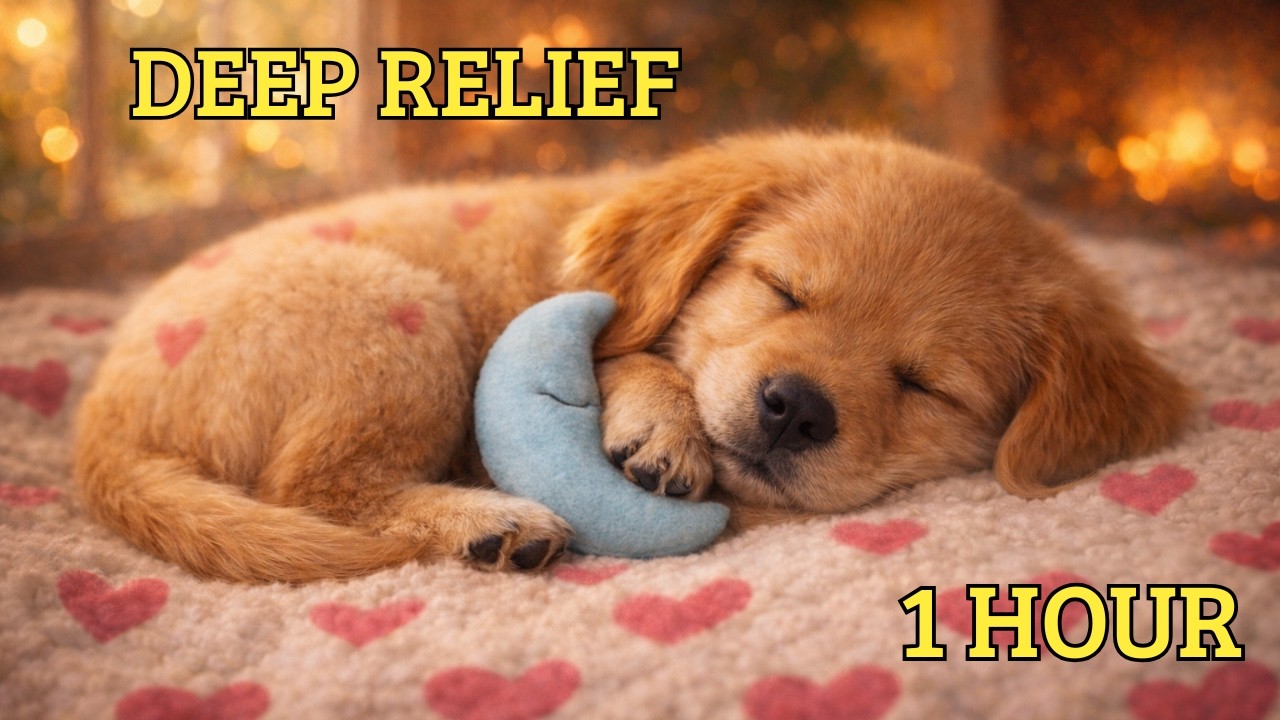 Calming Music for Dogs Home Alone |🐶 Anti-Anxiety Relief for Separation Stress
