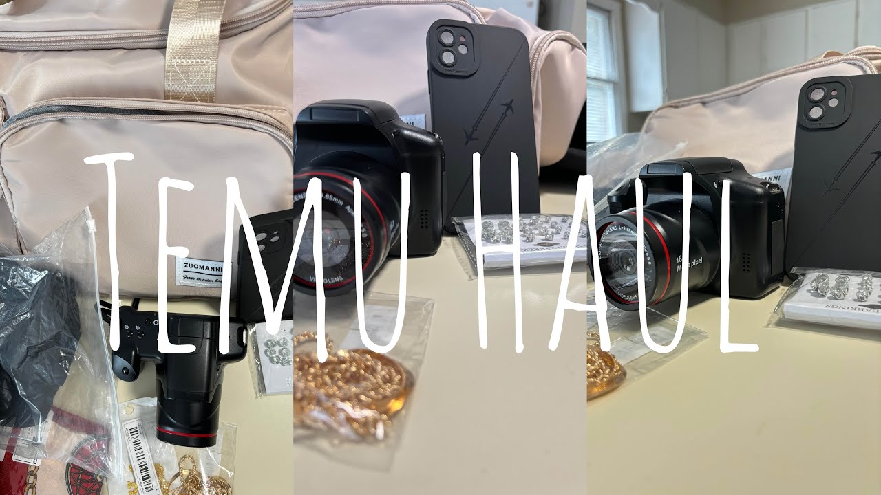 TEMU HAUL + Unboxing “Was It Worth It?” (Travel essentials, Jewelry & Clothes ) Life With Kaheem