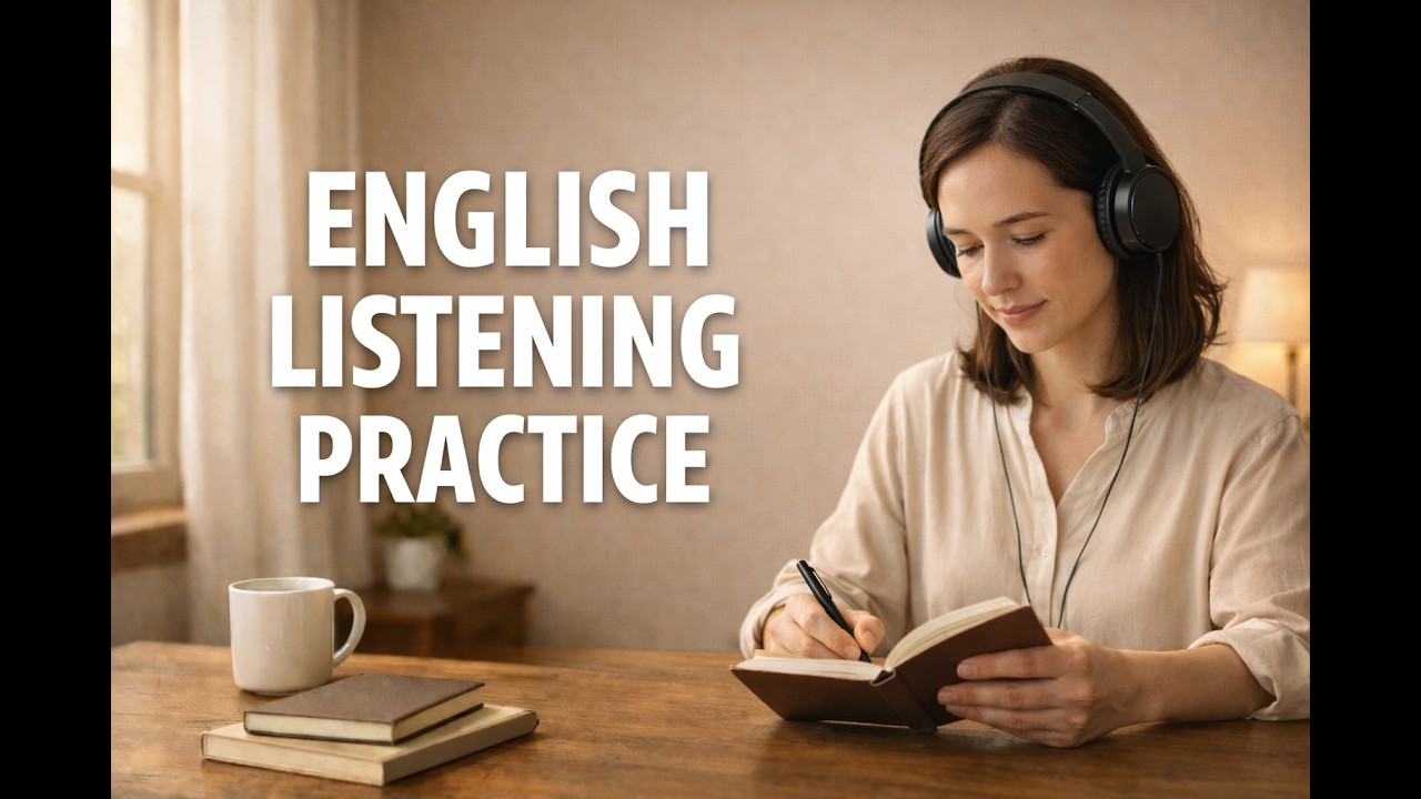 English Listening Practice – The First Day of Night School | B1 Listening Story