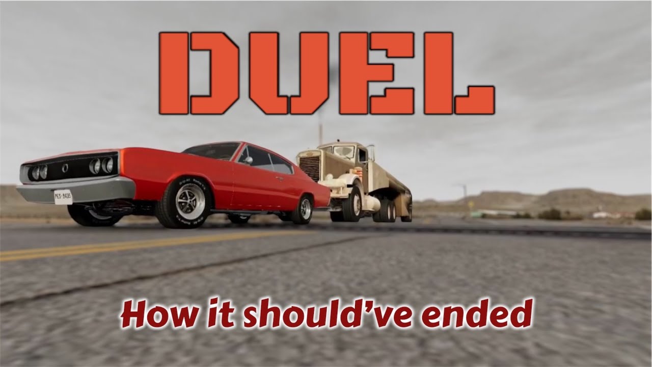 How “Duel” (1971) Should’ve Ended | Beamng.Drive