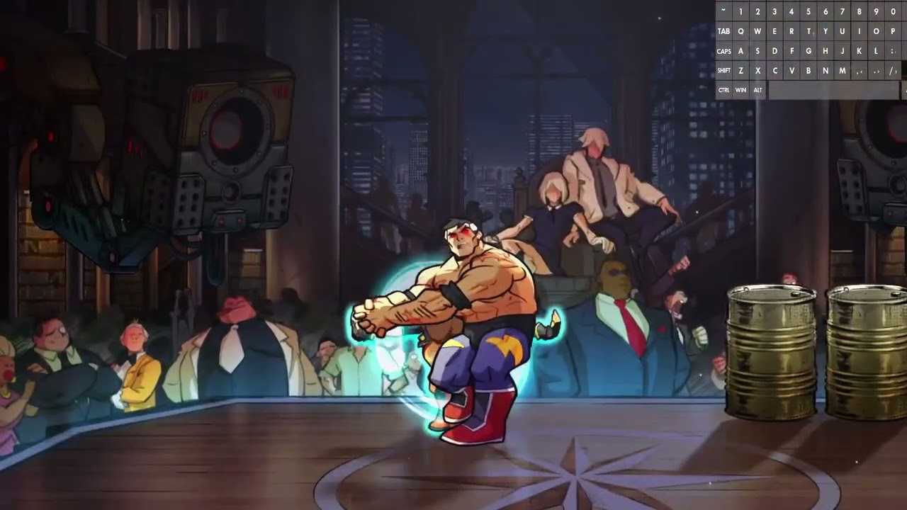 Streets of Rage 4. Blaze kill combo on boss Max (V5/Mania) | 2 situational options