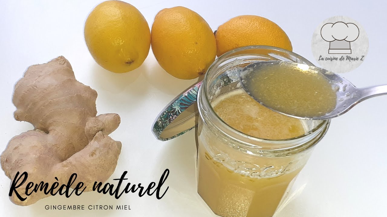 Remède naturel : Gingembre citron et miel sont excellents pour la santé ! Miracle