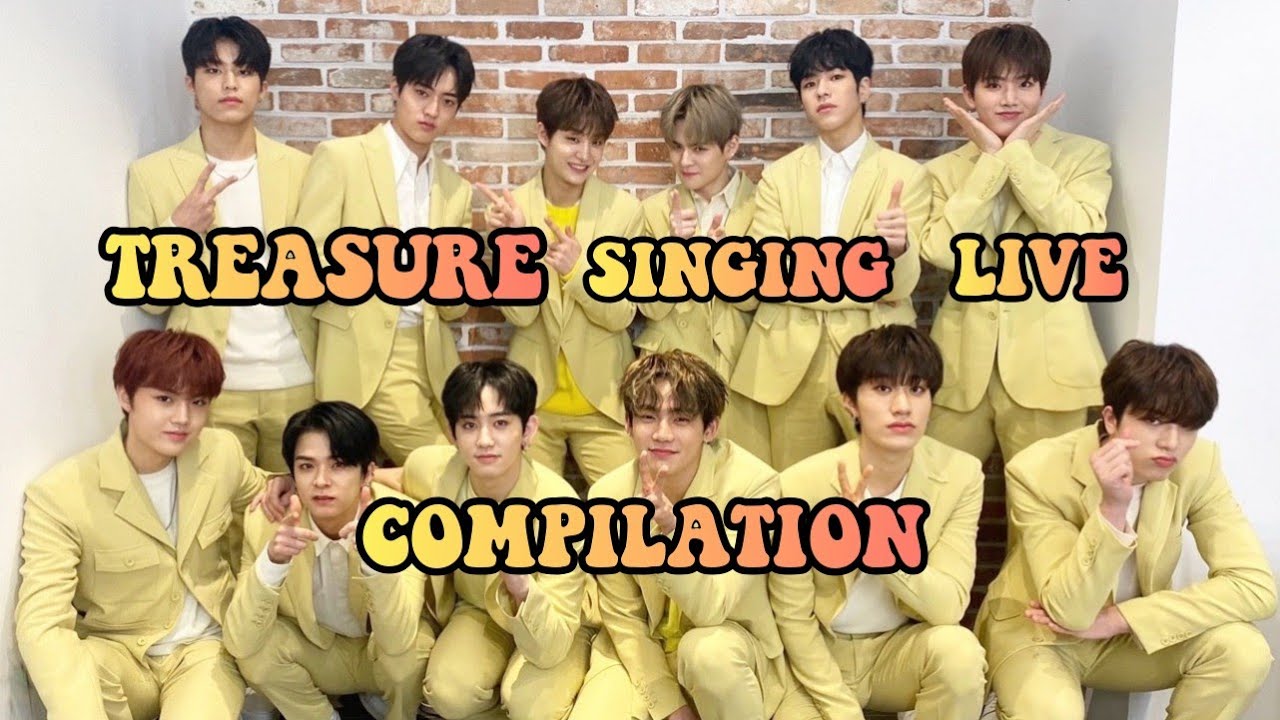 TREASURE SINGING LIVE COMPILATION