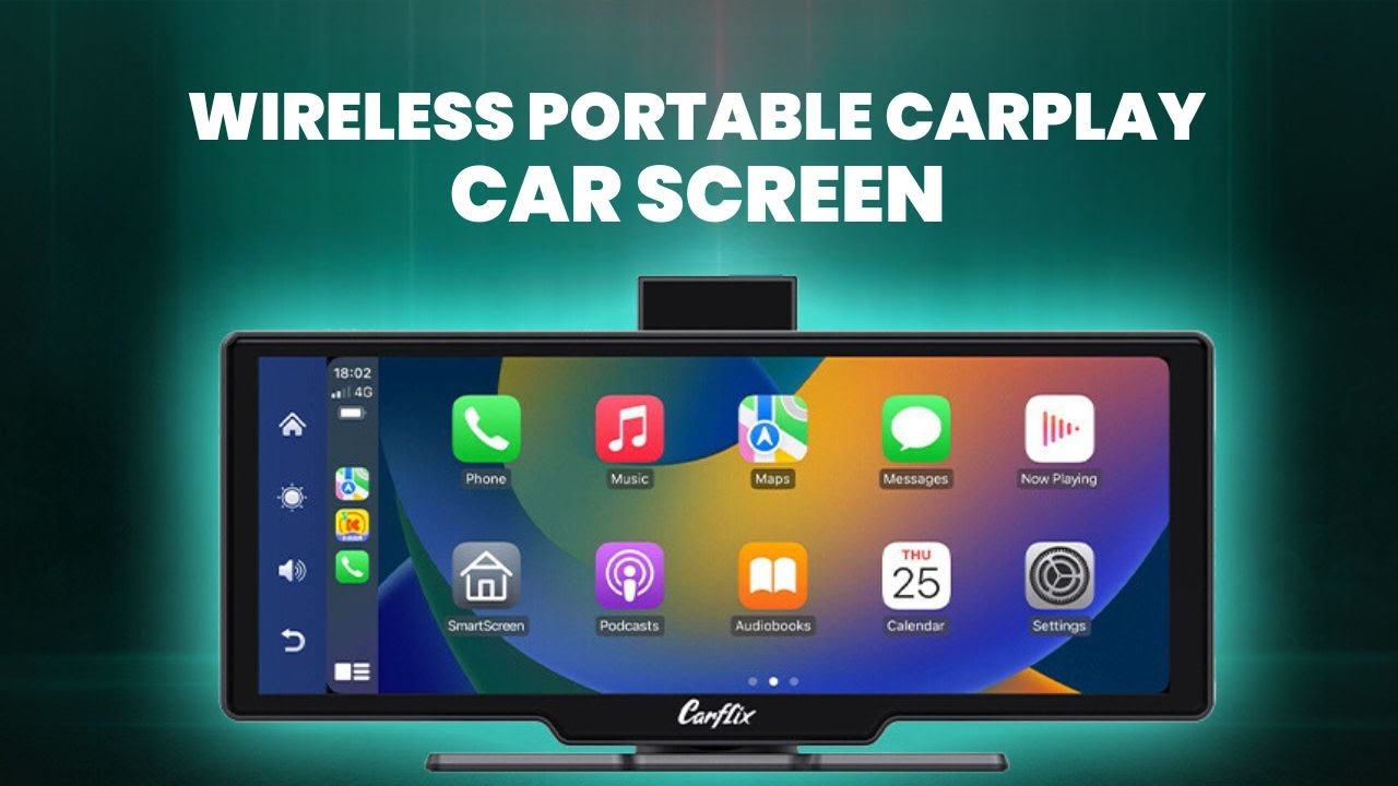 Carflix Portable CarPlay Screen Review: 10.26