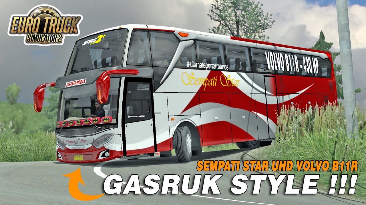 Aksi Nekat Driver Sumatera Libas Jalur Extreme Berastagi-Medan | ETS2 Mod Indonesia