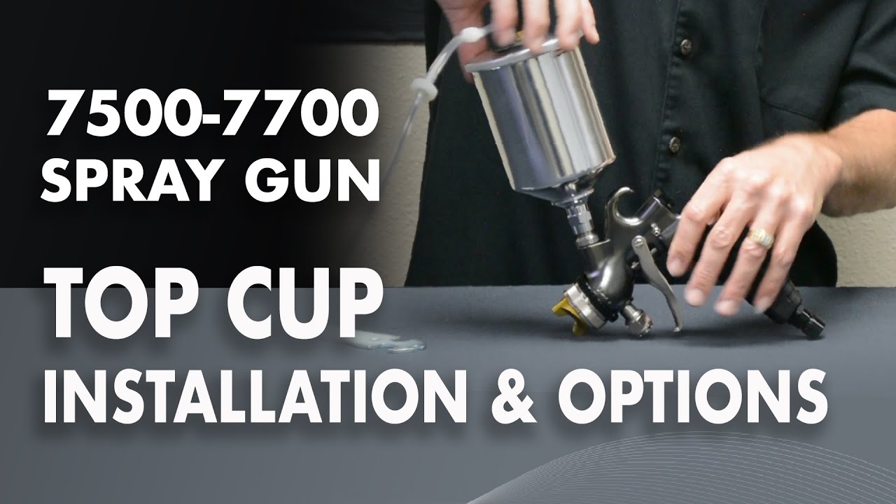 7500 and 7700 Top Cup Installation and Options