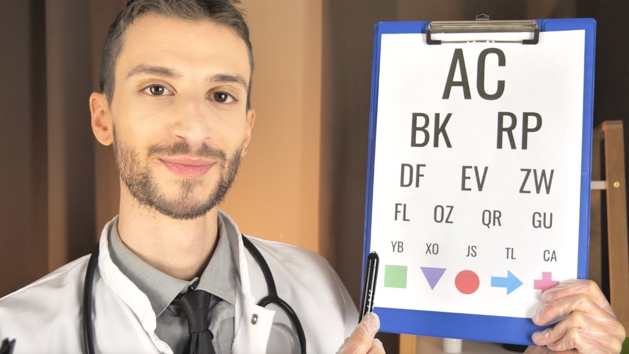 ASMR Precise Cranial Nerve Exam