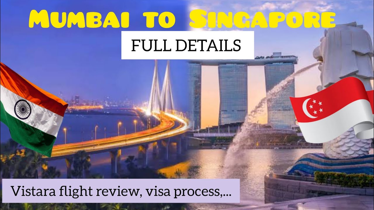 Mumbai to Singapore step by step process|  Singapore visa for Indians|India to Singapore price #2025
