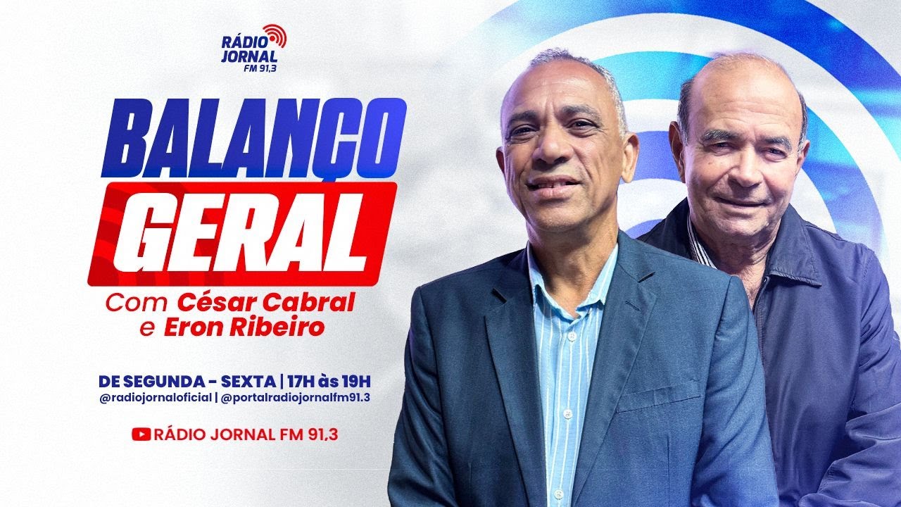 BALANÇO GERAL - RÁDIO JORNAL FM 91,3