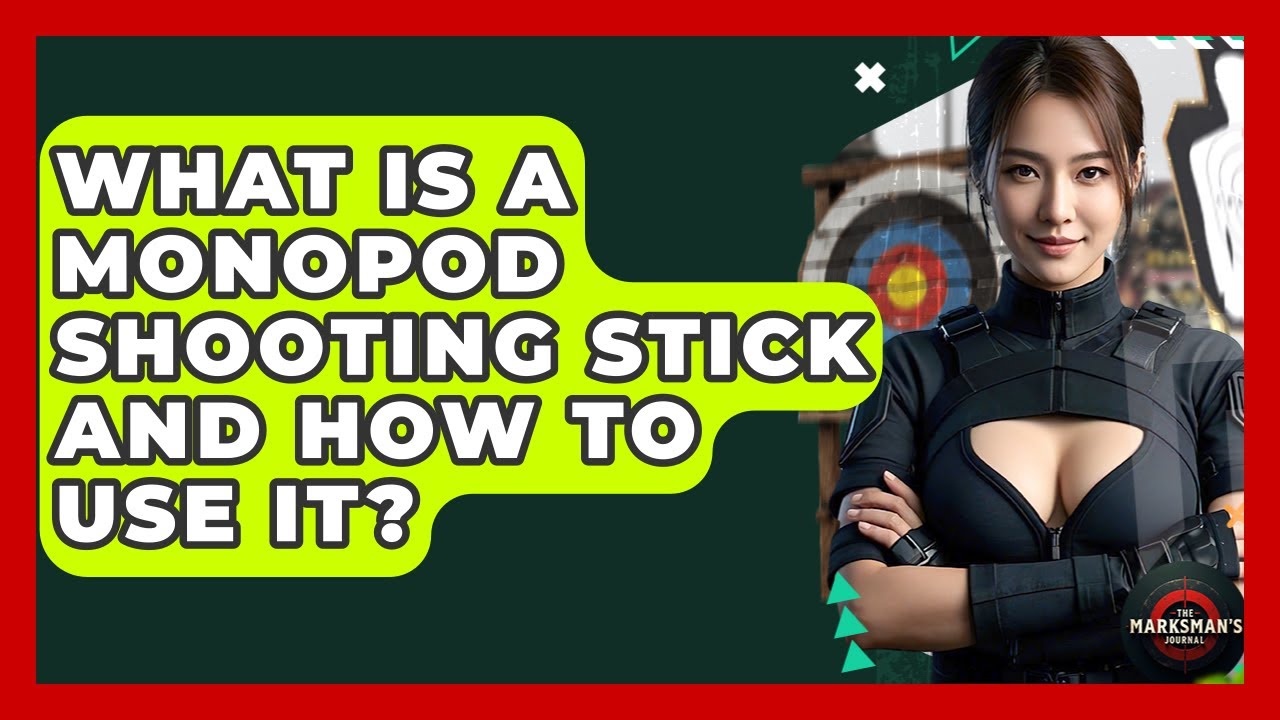 What Is A Monopod Shooting Stick And How To Use It? - The Marksman's Journal