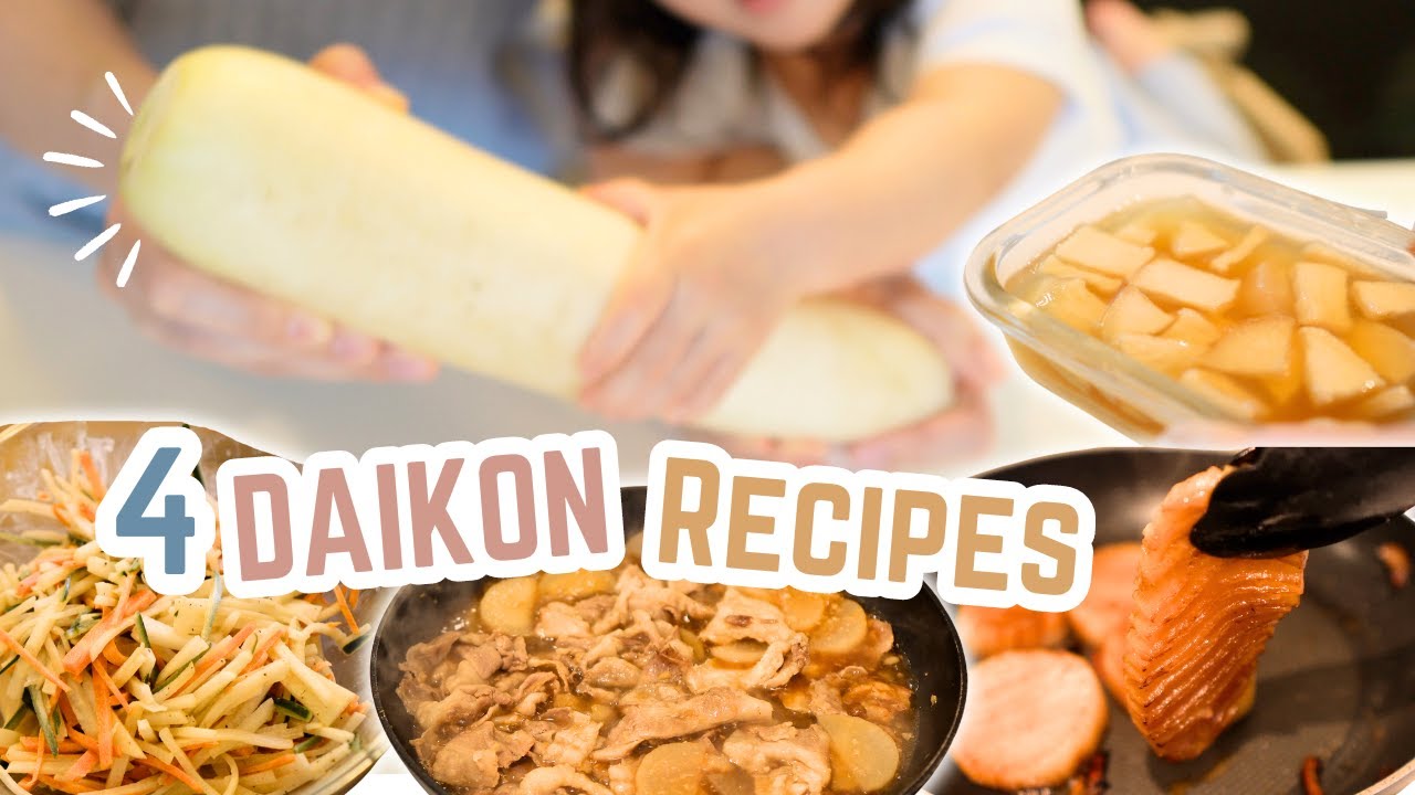 4 Easy Japanese Radish (Daikon) Recipes My Kid Loves