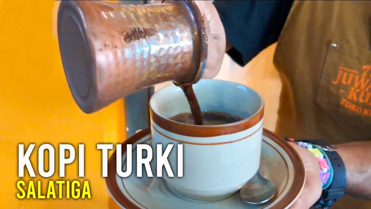 Saya mencoba kopi Turki di Pasar Raya Salatiga