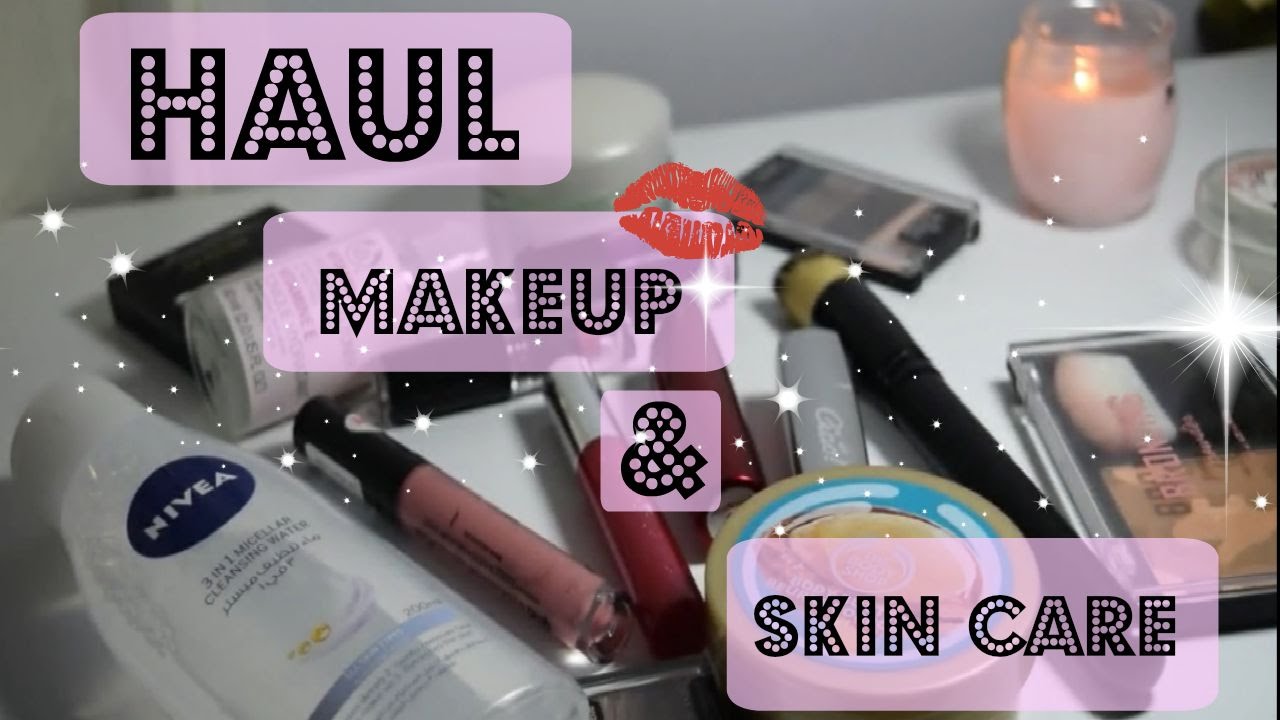 makeup & skincare haul+review... مشترياتى من ميكب و عنايه بالبشرة|mahymaradny