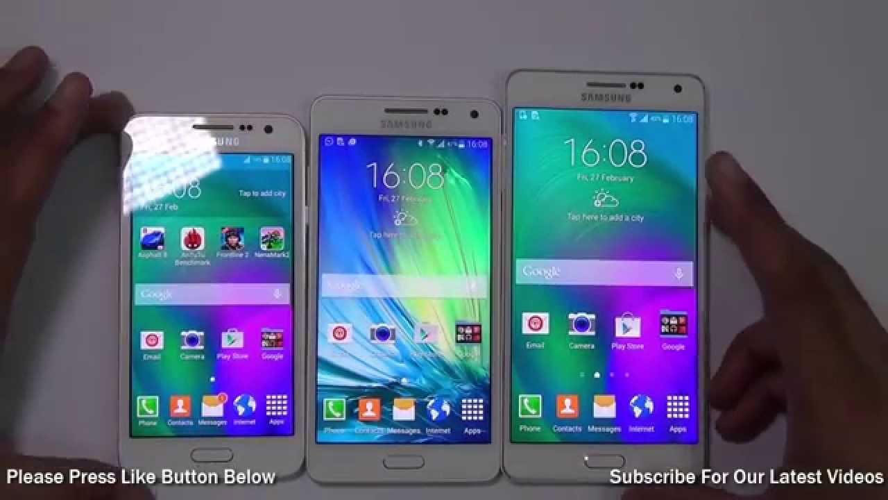 Samsung Galaxy A3 VS Galaxy A5 VS Galaxy A7: Which Is Better And Why?