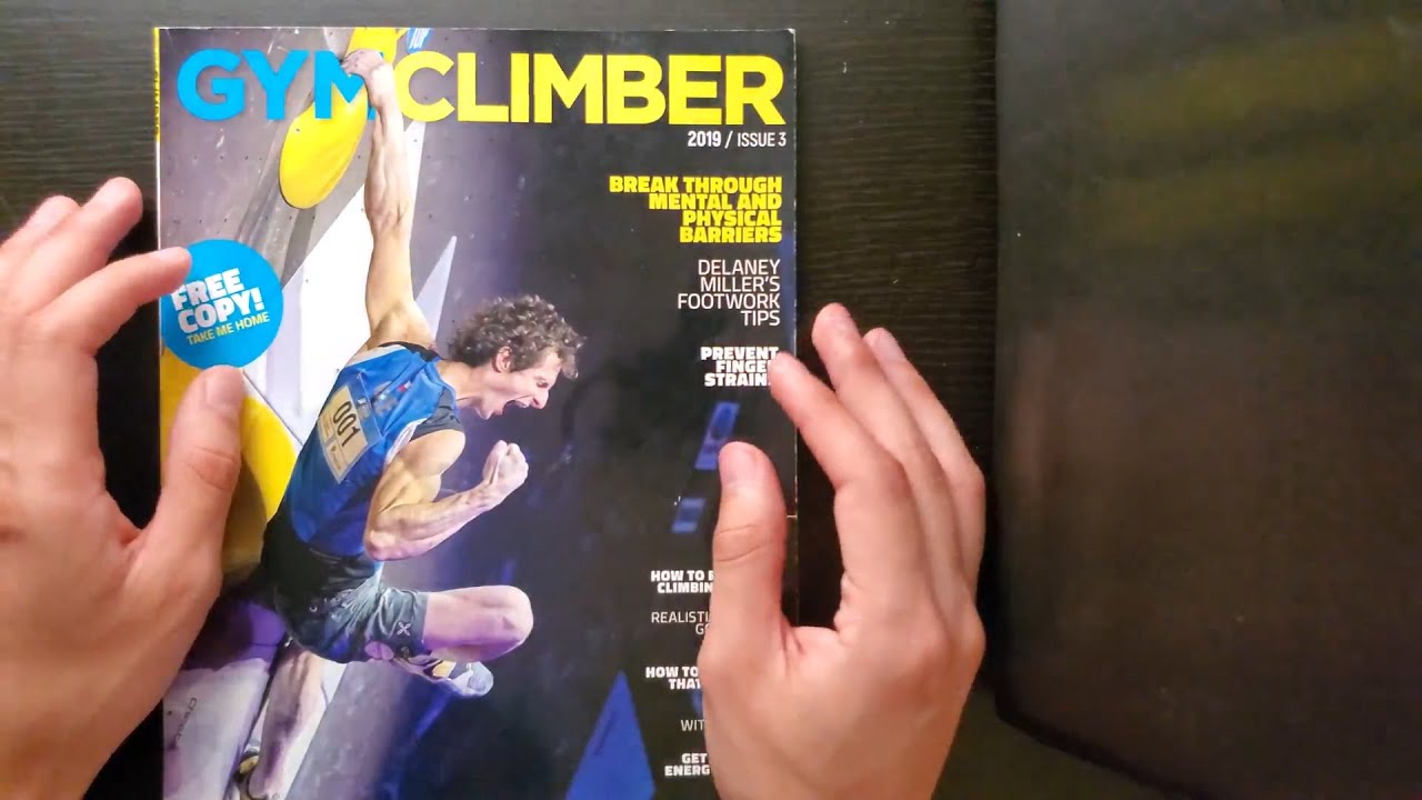 [ASMR] Reading a Rock Climbing Magazine
