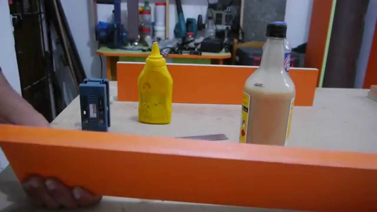 como pegar y como perfilar tapacanto en melamina  facil