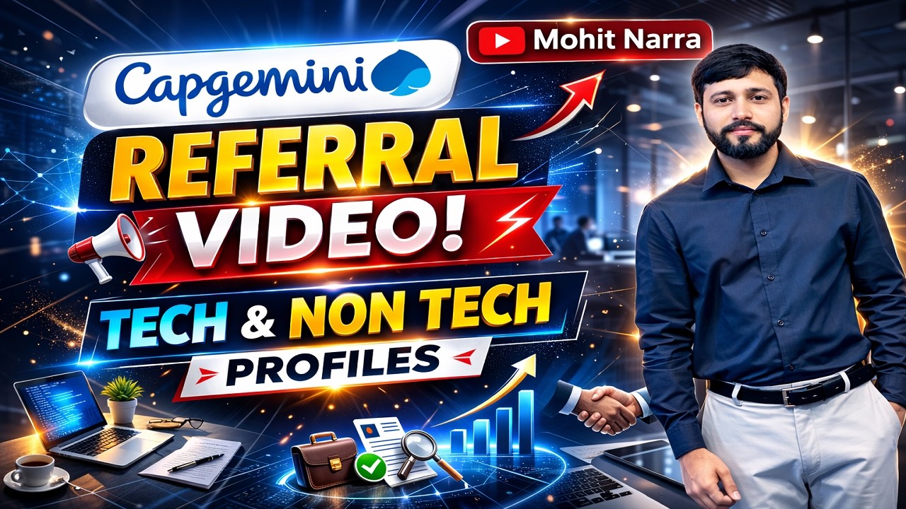 Capgemini Referral 2026 🔥 Direct Hiring for ASE & Data Analyst | Apply Fast
