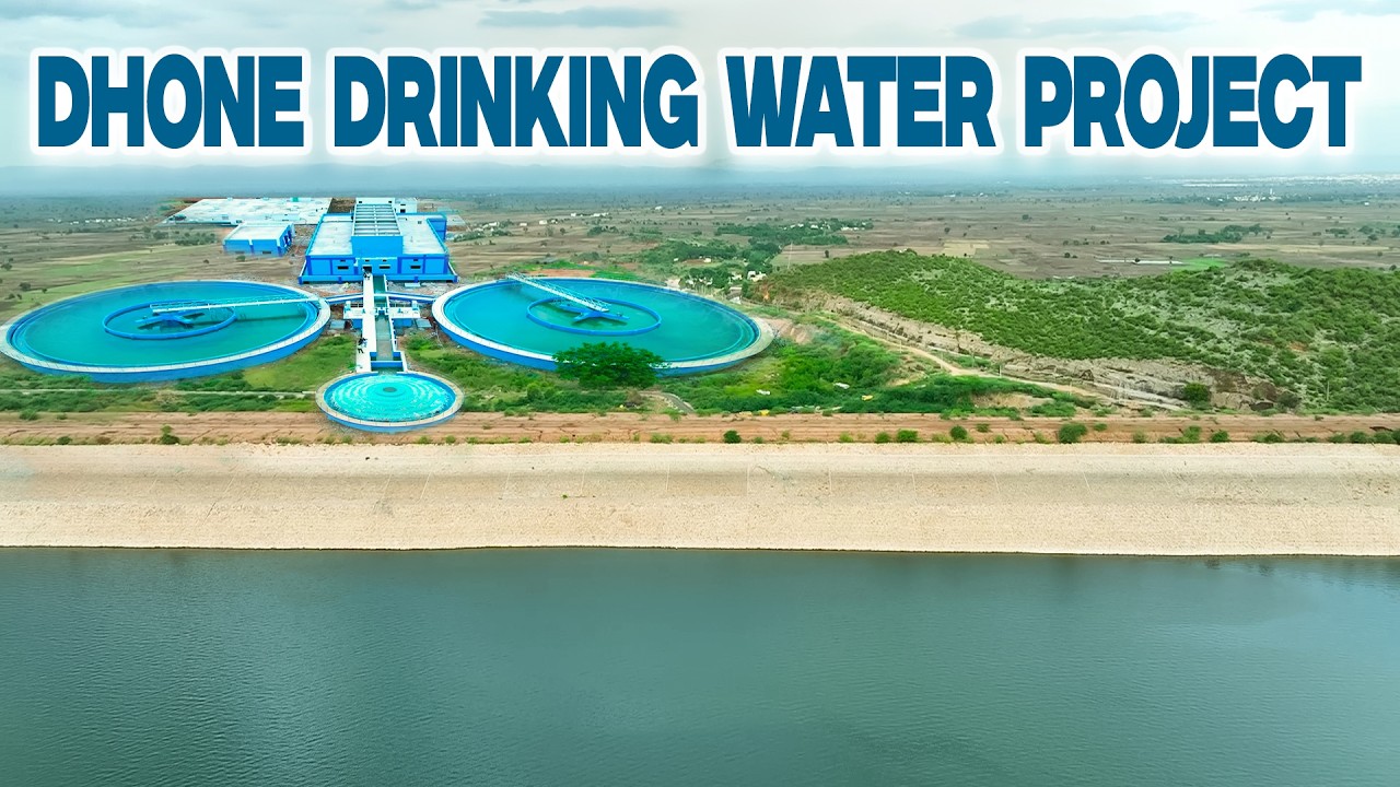 Reliable water Infrastructure: Dhone Drinking Water Project | Megha Engineering