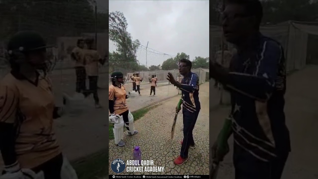 Women Player Special Session With Coach M Sarfaraz | Abdul Qadir Cricket Academy Training Sessions