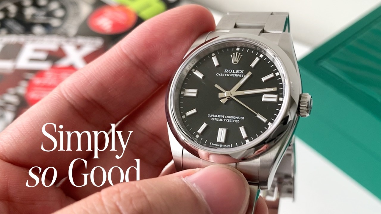 Rolex Oyster Perpetual 36 Unboxing (Ref. 126000 Bright Black)