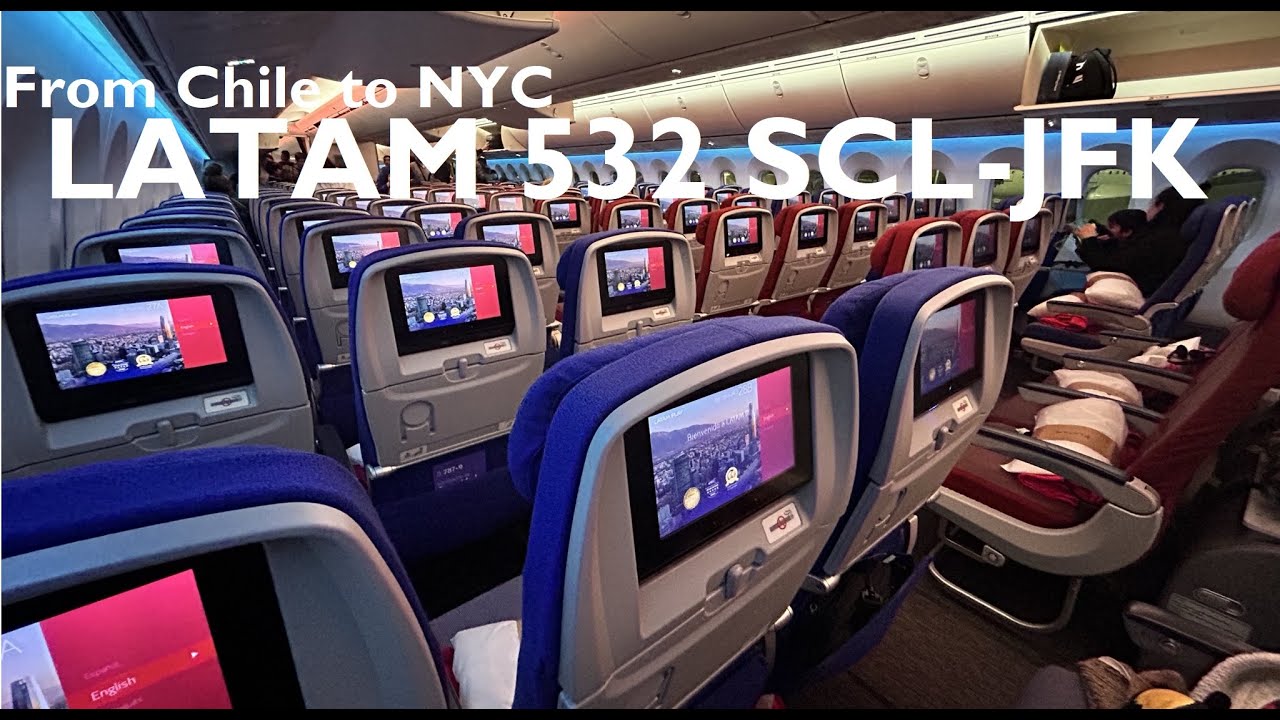 Red-Eye from Chile on Economy | LATAM LA 532 SCL-JFK