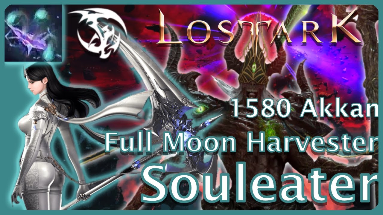 Lost Ark - Solo Akkan Full Moon Harvester Souleater 1580