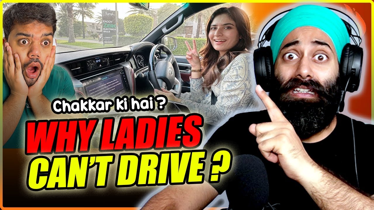 Ducky Bhai's Wife Driving his new Fortuner Legender | Indian Reaction | PunjabiReel TV Extra