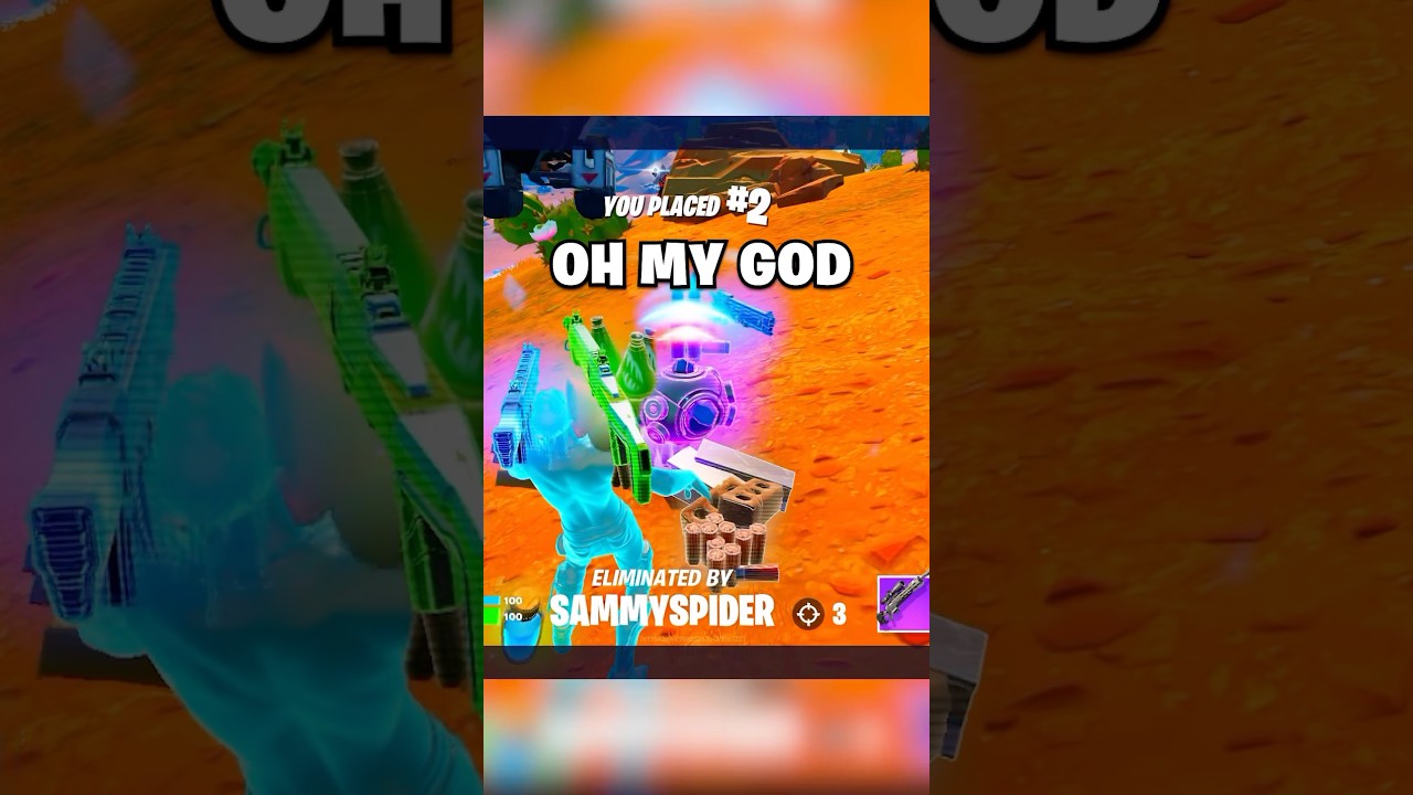 I 1V1&rsquo;D THIS TOXIC NOOB 🤣 #fortnite #fortnitefunnymoments #fortnitememes