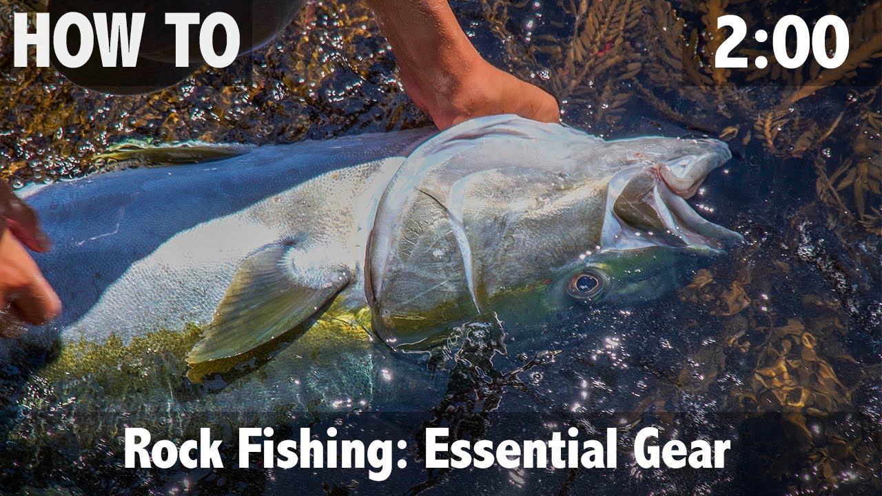 How to Rockfish: The Essential Gear