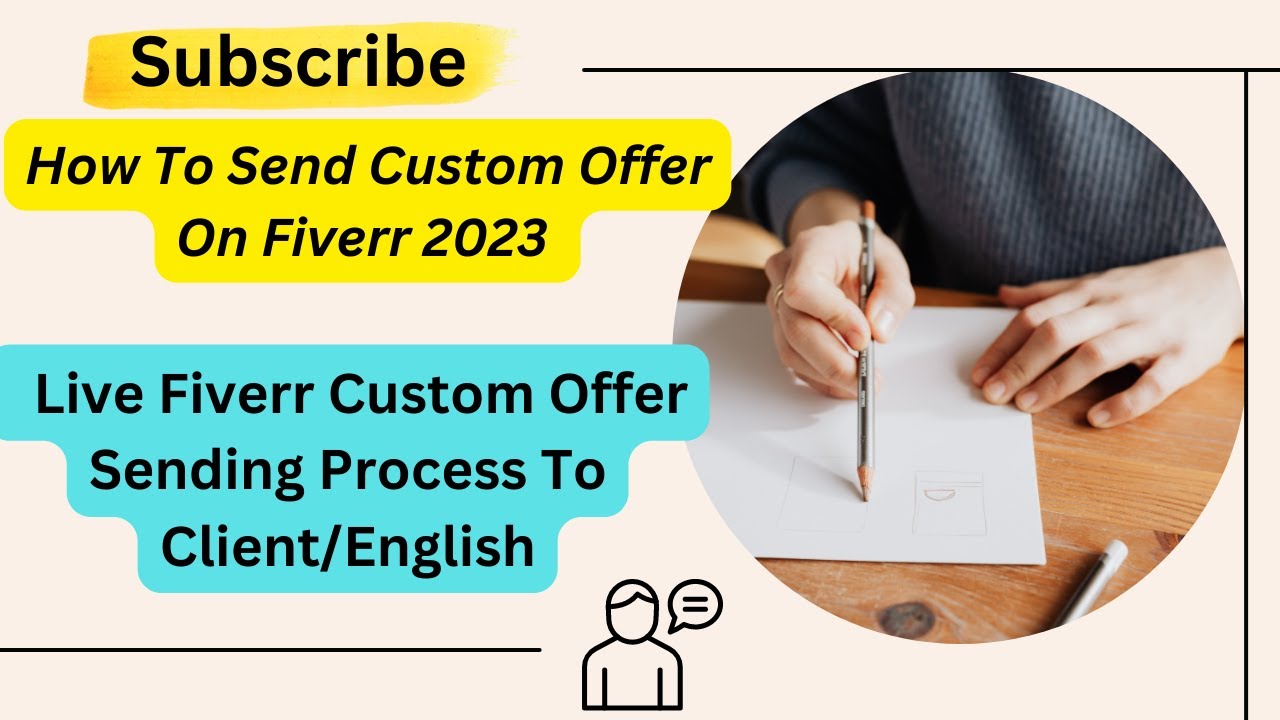 How to Create Custom Offer in Fiverr for Orders #subscribe #fiverr #thumbnail #youtube