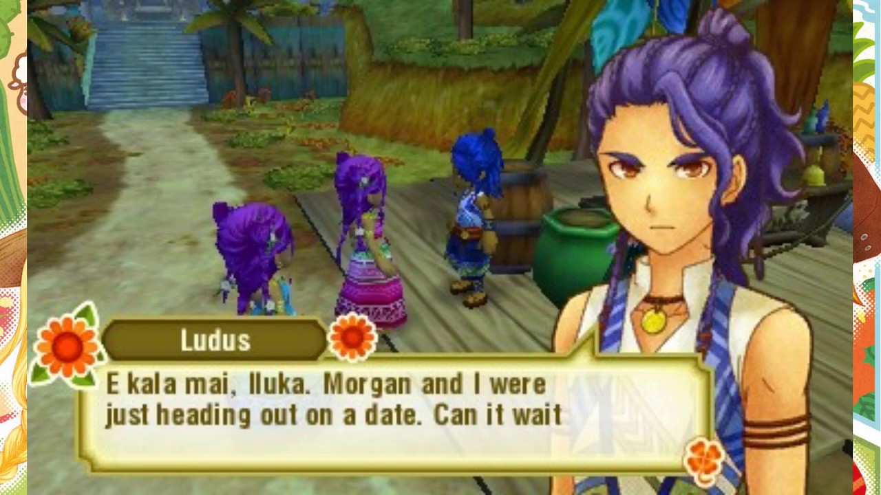 Story of Seasons: Trio of Towns: Ludus' Orange Flower Love Event 