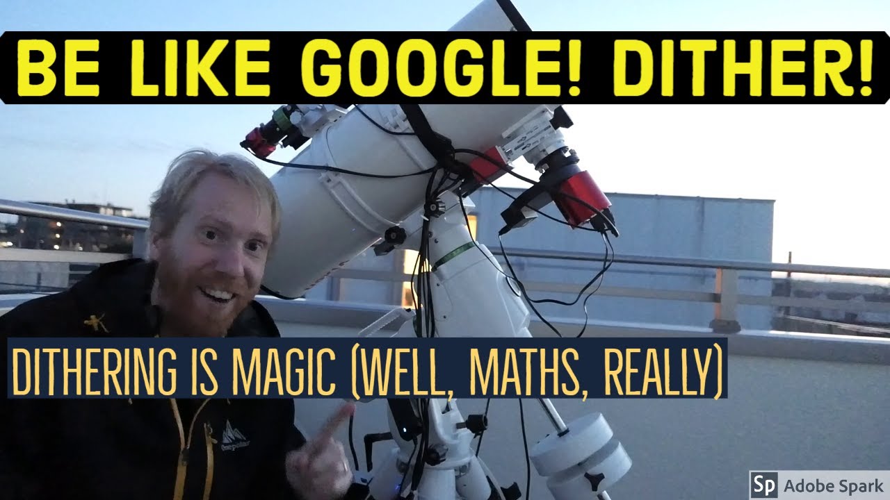 Be like Google! Dither your astropics!