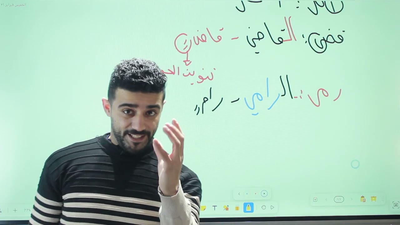 اسم الفاعل / توجيهي 2009