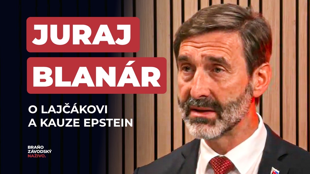 Je to absol&uacute;tne neprijateľn&eacute; a odmietam, čo urobil Epstein | Juraj Blan&aacute;r