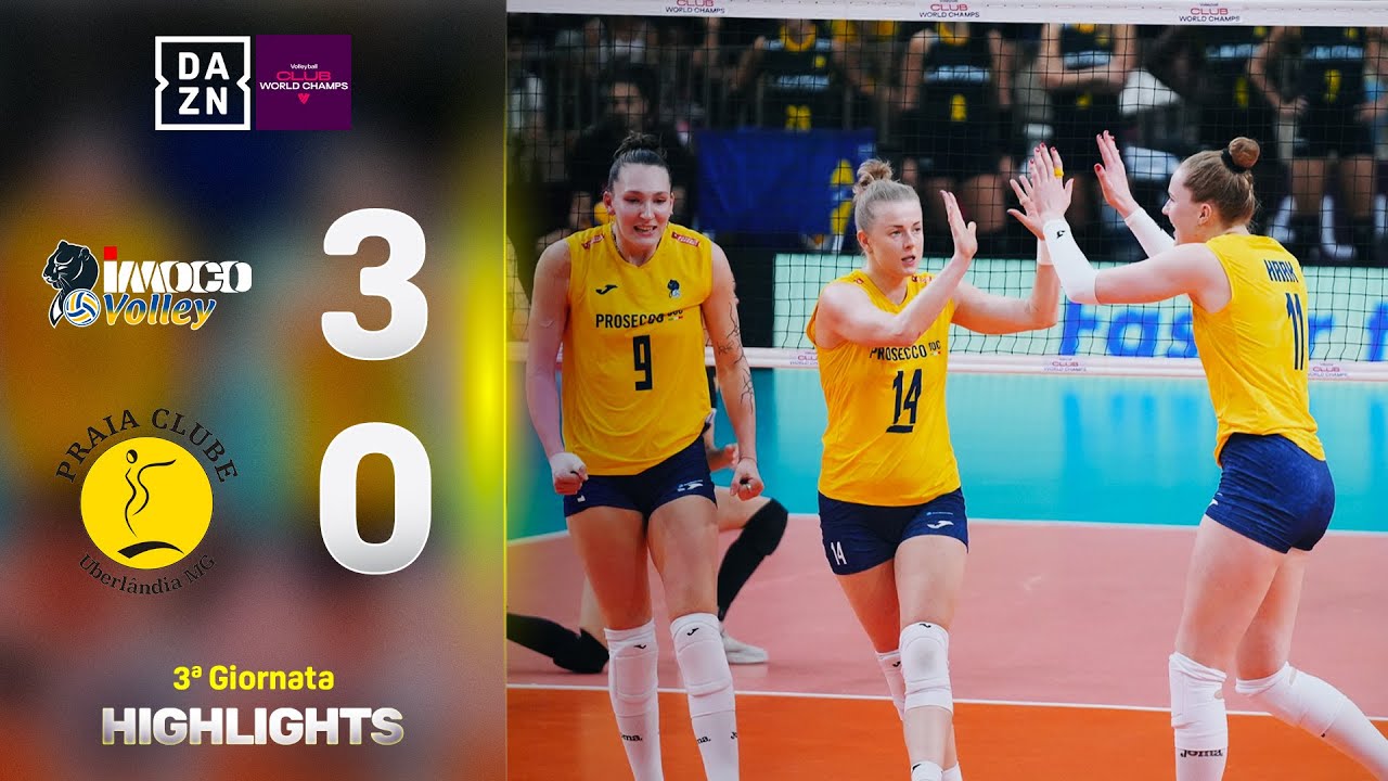 DOMINIO PANTERE che volano in SEMIFINALE: Conegliano-Dentil Praia Clube 3-0 | CWC | DAZN Highlights