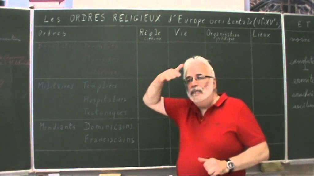 Les ordres chrétiens latins du VIe au XVe siècle