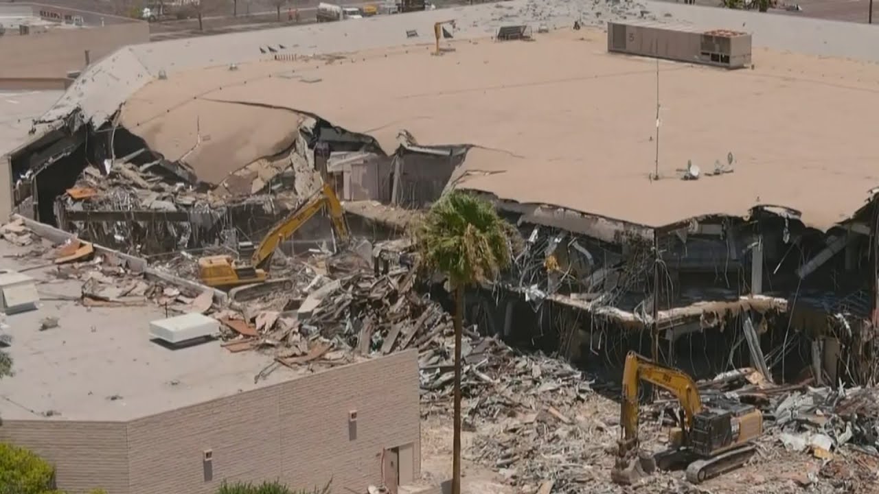 Paradise Valley Mall demolition underway