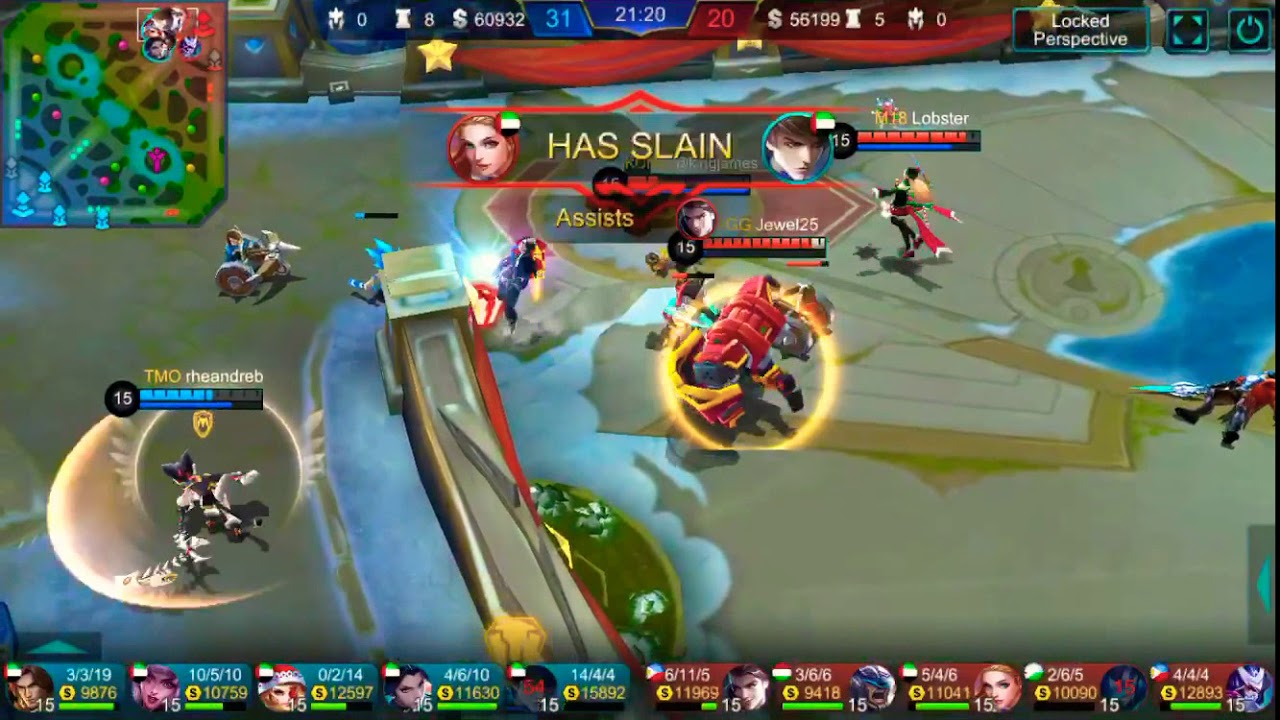 Mobile Legends - Tigreal 4 man set up Final Clash