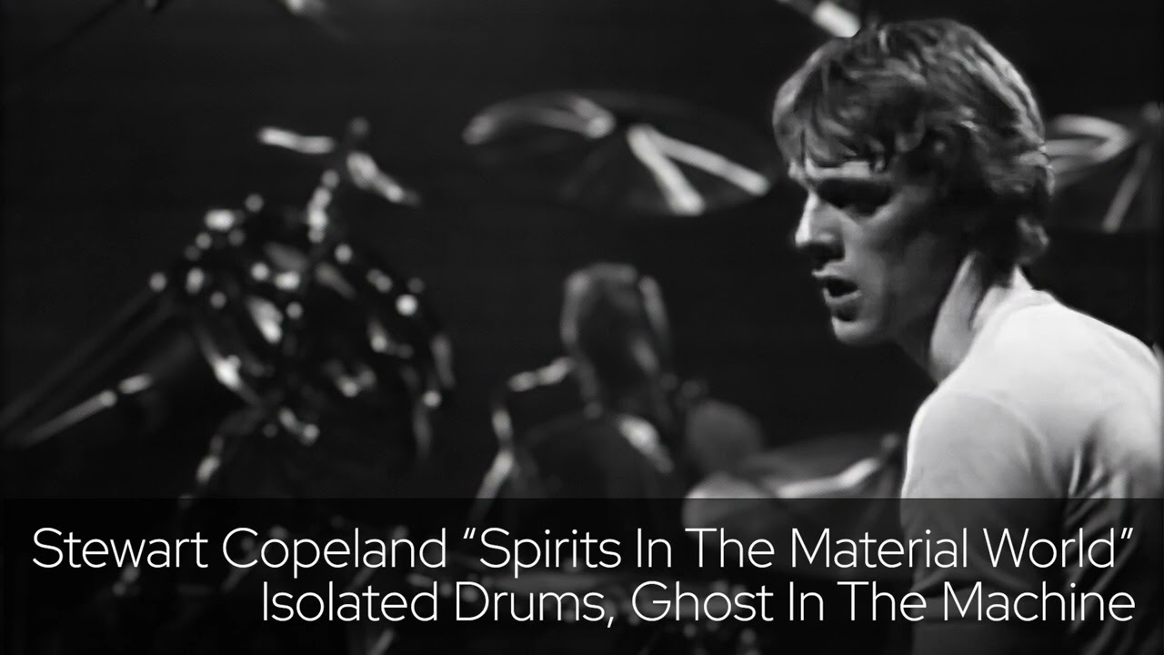 Stewart Copeland “Spirits In The Material World” Isolated Drums
