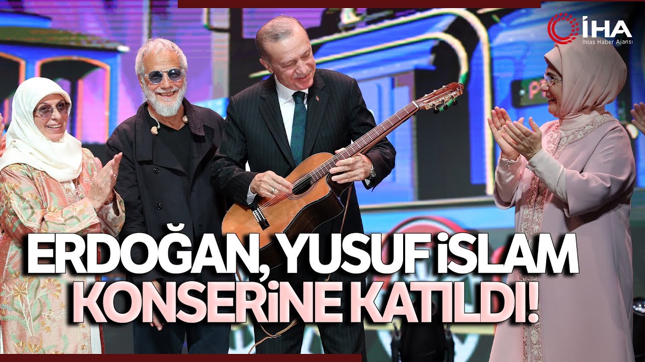 Cumhurbaşkanı Erdoğan, Beştepe'de Yusuf İslam Konserine Katıldı